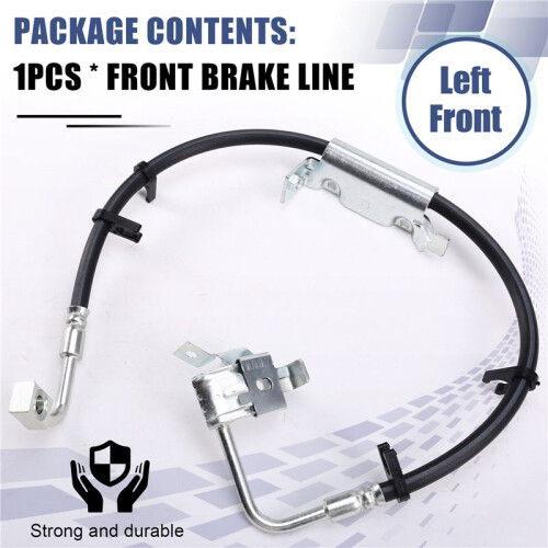 New Left Front Brake Hose Cable/Front Brake  68171943AB,68171943AC for   JK 1