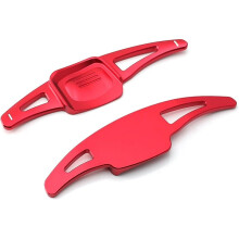Sports Red CNC Billet Aluminum Larger Paddle Shifter Extensions for 2022- MK8 -R E-, Etc