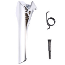 Car Inner Door Handle Chrome Clasp for 2015-2024 Inside Door Opener Handle Buckle HT4Z-5822601-AA Right