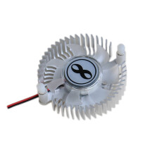 Dissipatore di Calore In Alluminio 12V con Ventola Ad Alta Potenza A LED per Dissipazione del Calore per PC Desktop DIY.