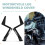 Motorcycle Air Deflectors Side Wind Deflector for  368G 368-G Side Fixed Wing Leg Fairing Shield Accessories 3