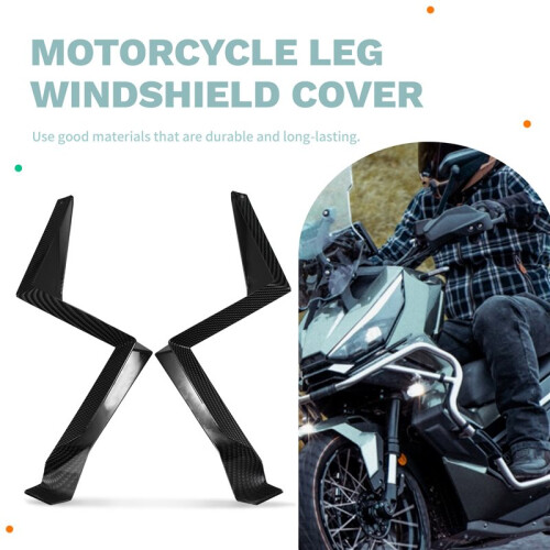 Motorcycle Air Deflectors Side Wind Deflector for  368G 368-G Side Fixed Wing Leg Fairing Shield Accessories 2