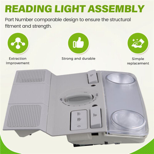 1KD947105A Reading Light Sunroof  Assembly for    5 6   Ceiling Lamp 1