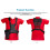 Dual Camera Harness Vest System, Quick Strap with Side Holster for DSLR for 7