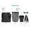 Dual Camera Harness Vest System, Quick Strap with Side Holster for DSLR for 6