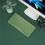 5.0 Silent Keyboard Mouse Set Gaming Colorful Round Keycap Keyboard  Keyboard for  Laptop Green 4