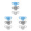 9Pcs Silicone Baby Bottle Handle Sleeves Ergonomic Grip 5