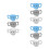 9Pcs Silicone Baby Bottle Handle Sleeves Ergonomic Grip 9