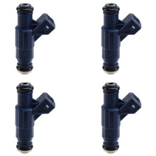 4PCS Fuel Injector 0280156296 for CLIO LOGANSANDERO 1.0 16V D4D FLEX 2005-2008 8200462823 H82462823