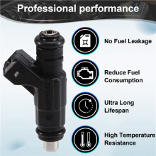 Set 6 Fuel Injectors for  M3 3.2L L6 2001-2007 Z3 3.2L L6 2001-2002 Z4 3.2L L6 2006-2008