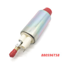 2 Stuks Brandstofpompen: Hoge Druk 880596T55 en Lage Druk 880596T58 voor Mercury Mariner Buitenboordmotor, Elektrische Brandstofpomp