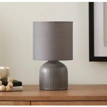 RA-HOMESTORE New Small But Elegant Ribbed Ceramic Table