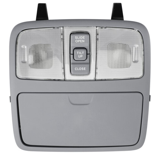 Pour  I30 Accent 2010 2008 RI0 : Plafonnier de Toit Ouvrant, Éclairage de Console de Pavillon, Gris