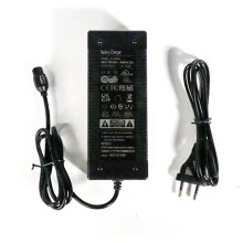 Nieuwe Image Elektrische Fietsacculader 54,6V 2A GX16-Aansluiting Fatbike-Lader Accessoires voor OUXI V20