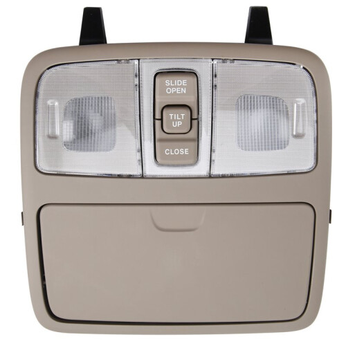 Pour  I30 Accent 2010 2008 RI0 Toit Ouvrant, Éclairage de Console de Pavillon, Plafonnier Beige