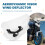 Motorcycle Front Windshield Aerodynamic Visor Wind Deflector for  MT-07 2025-2026 3