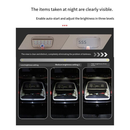 For  2024 Trunk Camping Light, Tailgate Light Modification Accessories LC300 2