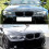 For  3 Series E92 E93 Coupe M3 2008-2010 2x Car ABS Grille Front Kidney Grill Single  Style 2