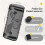 JYS for   Ally X Protective Case Shockproof with Stand Drop-Proof Anti-Scratch All-Round Protection Game Accessories 3