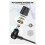 2.4G -Mounted Wireless Microphones Headset Transmitter with Receiver for Voice Amplifier Speaker Teaching Audio A 2
