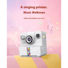 Appareil Photo Numérique Portable HD pour Enfants, Impression Instantanée sur Papier Thermique, Appareil Photo de et D'Extérieur EX260