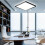 MLOQI 36W LED Bathroom Ceiling Lights, IP44 Waterproof, 7