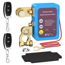 12V 500A Auto-Fernbedienung Batterietrennschalter-Set Erdschlussschutz Batterietrennschalter-Set