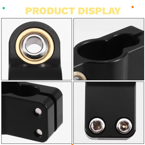 Motorcycle Steering Damper Retaining Clip Steering Stabilizer Base Clip Motorcycle Accessories 1