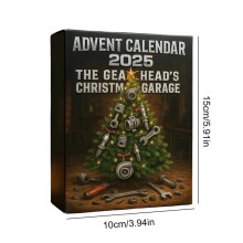 Calendario del Conto Alla Rovescia per Natale Calendario 'Avvento per Le Festività Calendario del Conto Alla Rovescia per Le Decorazioni Natalizie