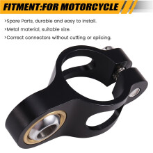 Halteclip für Motorrad-Lenkungsdämpfer, Lenkungsstabilisator-Basisclip, Einzelschraubenclip, Motorradzubehör