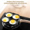 4 Hole Nonstick Egg Omelette Grilled Steak Cooking Pan Hamburger Bread Breakfast Maker Induction Cookware Omelet Pan 3