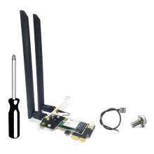 RTL8922AE WiFi7 PCI-E Adapter Card Tri Band 2.4G/5G/6GHz 6338Mbps  5.4 Wireless Network Adapter for Win11/10