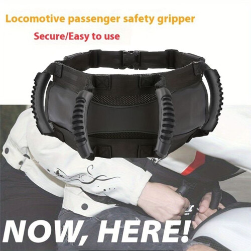 Motorcycles Rear  Handle Adjustable Passenger Grip Grab Handle Safe Belt Passenger Handle Motorcycles Accessory 2