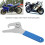 Shock Preload Adjusting Tool Motorcycle Shock Spanner Wrench Adjustable Hooked Jaw Anti Slip for 35‑75mm Spring Collars 5