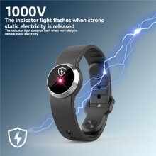 Winter Wireless Anti-Static Silicone Bracelets Adjustable Strap Static Eliminator Body Eliminates Static Adults Kids B