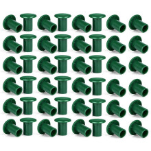 48pcs Garden Cane Caps Safety Toppers Bamboo Stick Eye Protector End Caps for Garden Farm Plant Support Stick