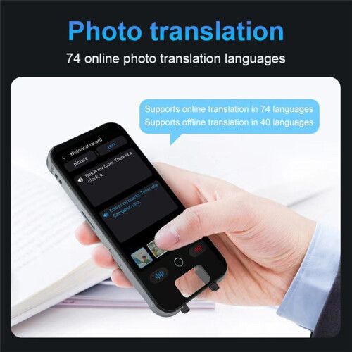 S25 Pro Translator Pen AI-Powered Real- Voice & Text Translation Supports Multiple Languages Offline Functionality 2