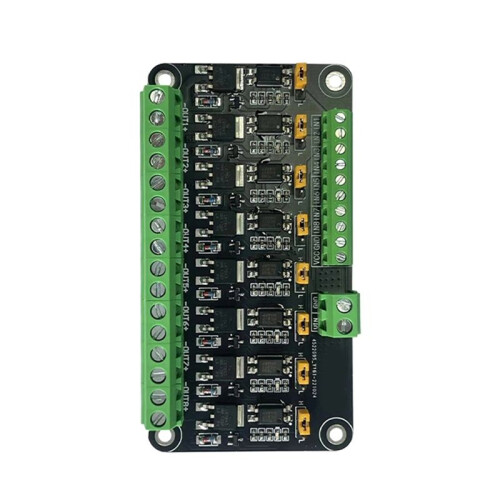 8 Channel MOSFET Microcontroller PLC Amplification Field-Effect Drive Tube Optocoupler Isolation PWM Control  A