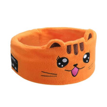 Cuffie per Bambini, Mascherina per Dormire, Lettore Musicale Stereo 5.0, Supporto Vivavoce, Fascia per Musica Soft A Forma di