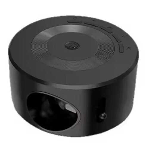-Sized Home Projector for Mobile Phones Capable of Simultaneous Projection  the Same Screen Black
