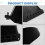 Quilha para Prancha de Stand- Paddle de 10 Polegadas com Parafuso Central, para Pranchas de Surfe e Pranchas de Stand- Paddle, Acessórios de Surfe 2