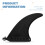 Quilha para Prancha de Stand- Paddle de 10 Polegadas com Parafuso Central, para Pranchas de Surfe e Pranchas de Stand- Paddle, Acessórios de Surfe 7