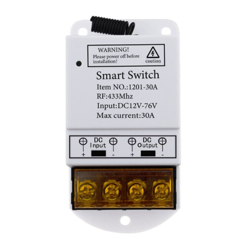 Wifi 30A Tuya   Intelligent Automation Modules APP Remote Control DC12-76V Relay High Power 2