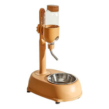 Distributeur Automatique pour Animaux Compagnie, Gamelle Anti-Basculement pour Chien, Bouilloire Suspendue, Récipient Nourriture pour Chat,