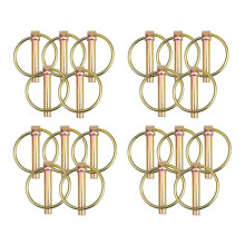 3/16Inch Linch Pin, Lynch Pin Disconnect Snap Pin for Farm Tractors Trailers Trucks Mowers Boat Kayak Pin Clips, 20Pcs