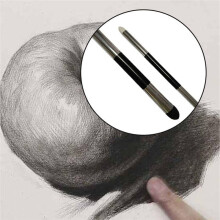 8 Stuks Artist Blending Sponge Pens, 2 Maten, Dubbelzijdige Pastelblendstompjes voor Potloodschetsen en Tekenen