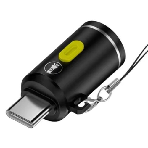 55KC Portable  Type C Flashlight Featuring High Brightness Small LED Light  LED Torches for Camping and Hiking 1
