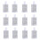 12pcs Hose Connection Filter Internal Filter  10MM Fish Tank Water Pump Suction Strainer Removable Tea Set 1