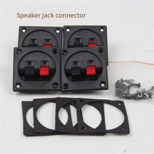 10pcs Speaker Terminal Board Connector Plates for Audio System Enhancements and DIY Projects
