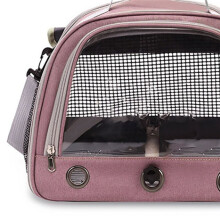 Breathable Travel Bag with Tray Large Capacity Carrier Bag Comfortable Bird Backpack Outdoor Travel